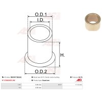 AS-PL SBU9017(BULK) Buchse, Starterwelle