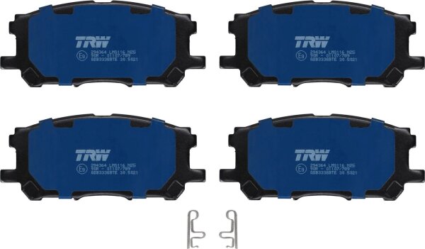 TRW GDB3338BTE Bremsbelagsatz, Scheibenbremse