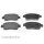 BLUE PRINT ADT34294 Bremsbelagsatz, Scheibenbremse