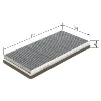 BOSCH 1 987 432 307 Filter, Innenraumluft