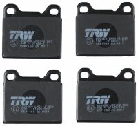 TRW GDB1160 Bremsbelagsatz, Scheibenbremse