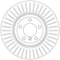 TRW DF6476S Bremsscheibe