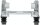 TRW BDA267 Halter, Bremssattel