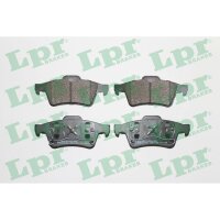 LPR 05P1189 Bremsbelagsatz, Scheibenbremse