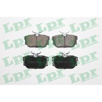 LPR 05P1303 Bremsbelagsatz, Scheibenbremse