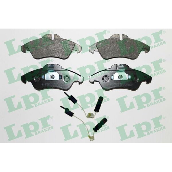LPR 05P608A Bremsbelagsatz, Scheibenbremse