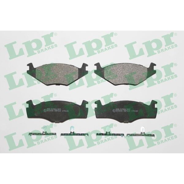 LPR 05P224 Bremsbelagsatz, Scheibenbremse