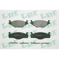 LPR 05P224 Bremsbelagsatz, Scheibenbremse