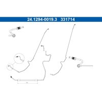 ATE 24.1294-0019.3 Bremsschlauch