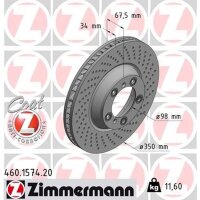 ZIMMERMANN 460.1574.20 Bremsscheibe