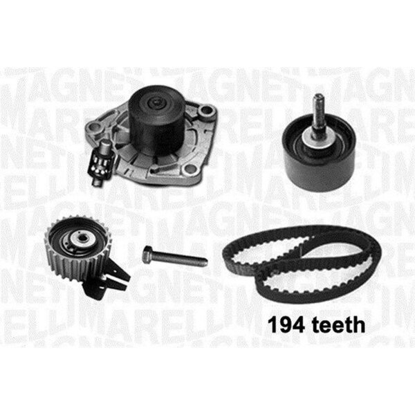 MAGNETI MARELLI 341404050001 Wasserpumpe + Zahnriemensatz