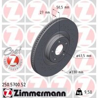 ZIMMERMANN 250.5700.52 Bremsscheibe