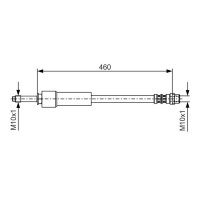 BOSCH 1 987 476 297 Bremsschlauch