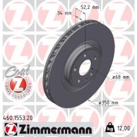 ZIMMERMANN 460.1553.20 Bremsscheibe