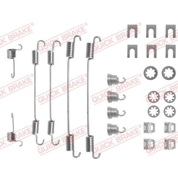 QUICK BRAKE 105-0656 Zubehörsatz, Bremsbacken