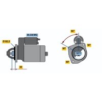 BOSCH 0 986 010 600 Starter