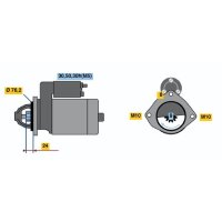 BOSCH 0 986 019 980 Starter