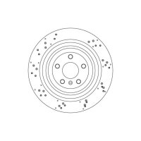 TRW DF6849S Bremsscheibe