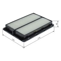 BOSCH F 026 400 828 Luftfilter