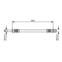 BOSCH 1 987 476 294 Bremsschlauch