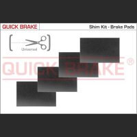 QUICK BRAKE W1299 Anti-Quietsch-Folie, Bremsbelag...