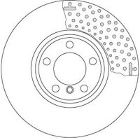 TRW DF6603S Bremsscheibe