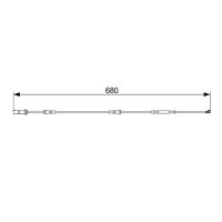 BOSCH 1 987 473 568 Warnkontakt, Bremsbelagverschleiß