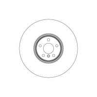 TRW DF6638S Bremsscheibe
