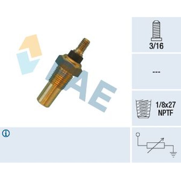 FAE 32040 Sensor, Kühlmitteltemperatur
