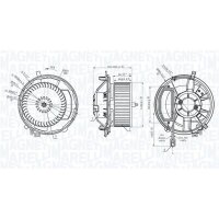 MAGNETI MARELLI 069412777010 Innenraumgebläse