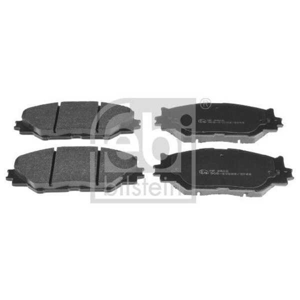 FEBI BILSTEIN 116369 Bremsbelagsatz, Scheibenbremse
