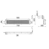 MAHLE CLC 333 000P Ölkühler, Automatikgetriebe