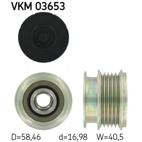 SKF VKM 03653 Generatorfreilauf