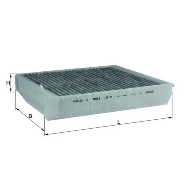 MAHLE LAK 54 Filter, Innenraumluft