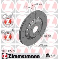 ZIMMERMANN 100.3385.70 Bremsscheibe