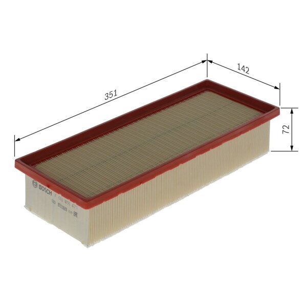 BOSCH F 026 400 471 Luftfilter