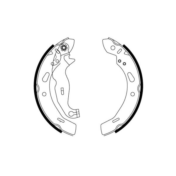 TRW GS8814 Bremsbackensatz