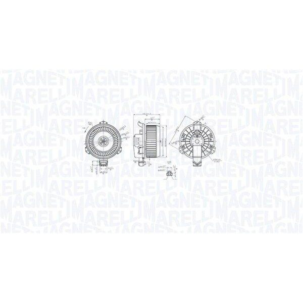 MAGNETI MARELLI 069412762010 Innenraumgebläse