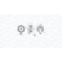MAGNETI MARELLI 069412762010 Innenraumgebläse
