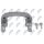 NTY HZT-MS-017A Halter, Bremssattel