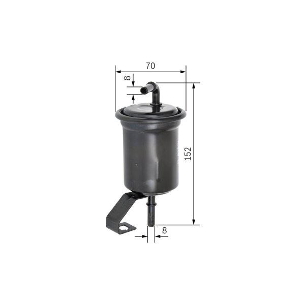 BOSCH F 026 403 756 Kraftstofffilter