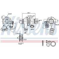 NISSENS 93880 Lader, Aufladung