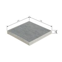 BOSCH 1 987 432 566 Filter, Innenraumluft