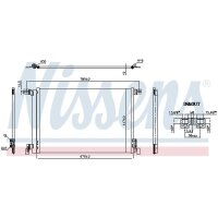 NISSENS 941266 Kondensator, Klimaanlage