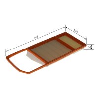 BOSCH F 026 400 714 Luftfilter