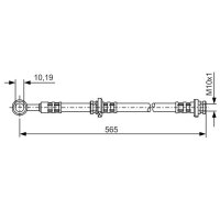 BOSCH 1 987 476 133 Bremsschlauch