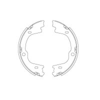 TRW GS8003 Bremsbackensatz, Feststellbremse