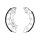 TRW GS8796 Bremsbackensatz