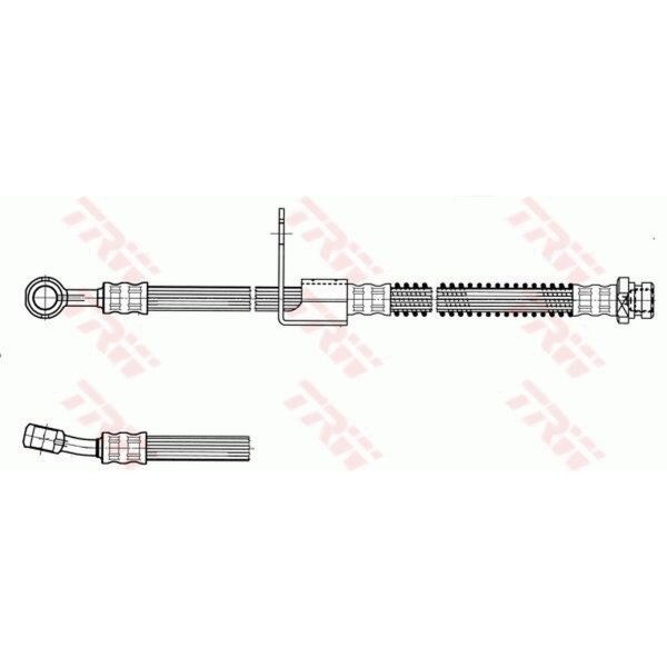 TRW PHD958 Bremsschlauch