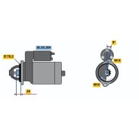 BOSCH 0 986 016 920 Starter